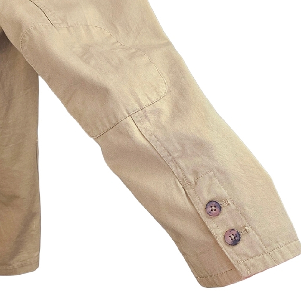 Duluth Trading Co Men's Firehose Lightweight Khaki Presentation Jacket Size L - Picture 11 of 15